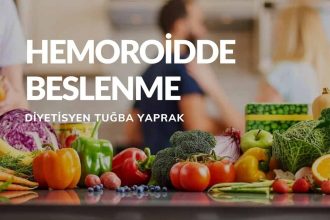 Hemoroidde Beslenme